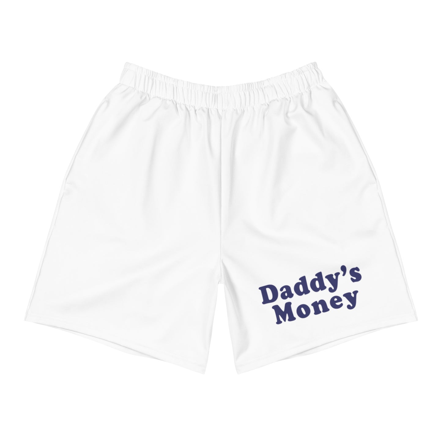 Daddy's Money│White Workout Shorts