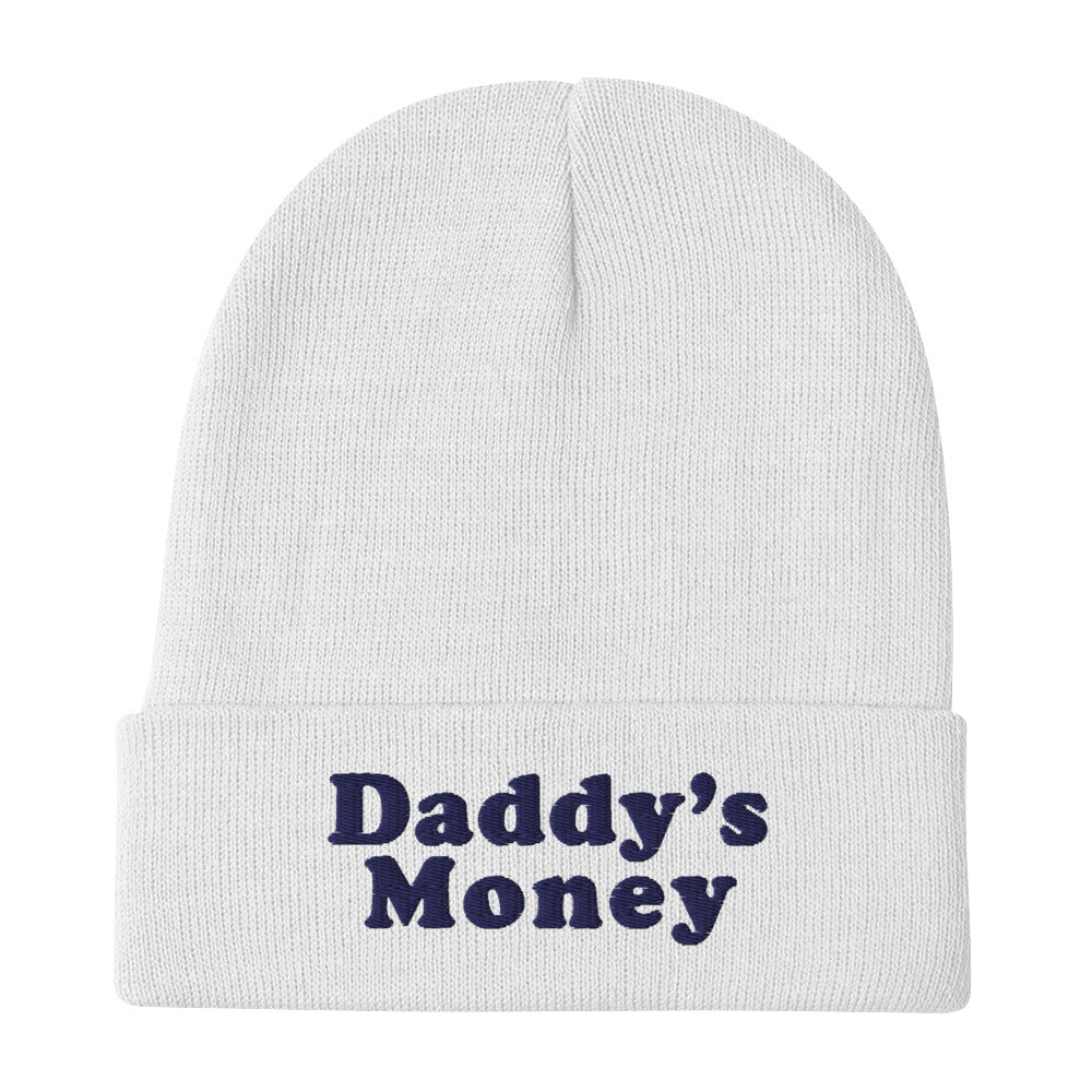 Daddy's Money│White Beanie