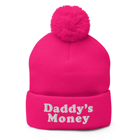 Daddy's Money│Pink Beanie