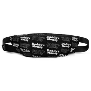 Daddy’s Money — Black Fanny Pack