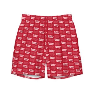 Daddy’s Money — Red Swim Trunks