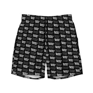 Daddy’s Money — Black Swim Trunks