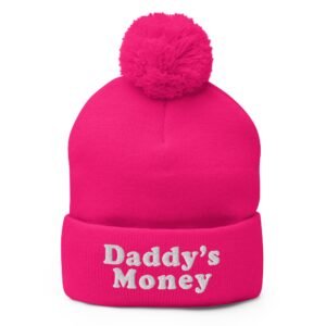 Daddy's Money│Pink Beanie