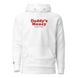 Limited Edition Daddy's Money │ White Hoodie